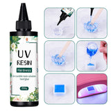 UV Resin Glue 1000g Epoxy Resin and UV Lamp