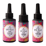 UV Resin Glue Crystal Clear Epoxy Resin Jewelry Making Middle Hard Glues