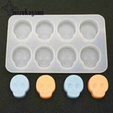 UV Resin Jewelry Liquid Halloween Skull Silicone Mold DIY Resin Jewelry Pendant