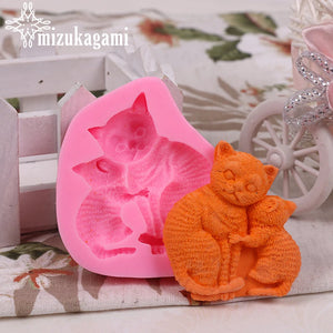3D Cat Shape Mold for DIY Jewelry Making
