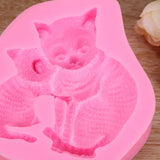 3D Cat Shape Mold for DIY Jewelry Making