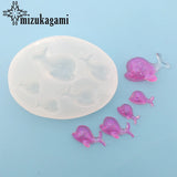 Cartoon Dolphin UV Resin Jewelry Silicone Mold