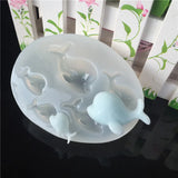 Cartoon Dolphin UV Resin Jewelry Silicone Mold