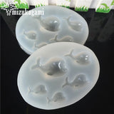 Cartoon Dolphin UV Resin Jewelry Silicone Mold