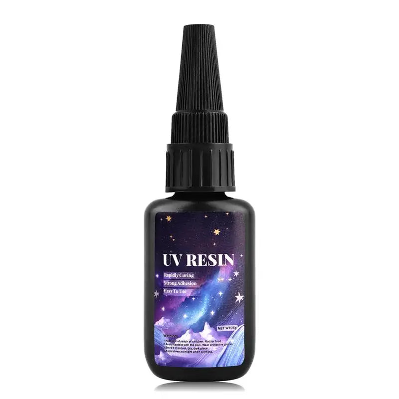 UV Resin Glue Lamp 25g Adhesive Fast Drying High Hardness Epoxy Resin Adhesive