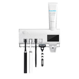 UV Toothbrush Holder Toothbrush Sterilizer Automatic Toothpaste Dispenser Set