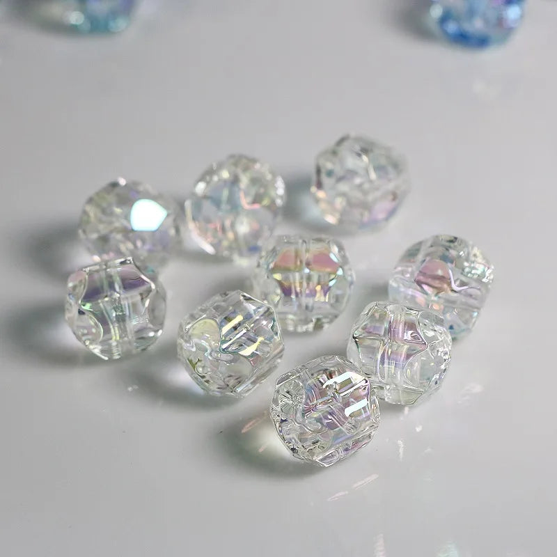 UV Distorted Star Beads for DIY Jewelry Making