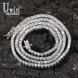 2mm Tennis Chain Bracelet CZ Micro Bling Hiphop Men Women Jewelry