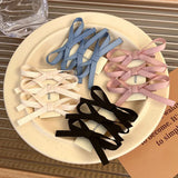 3Pcs Ribbon Bow Hair Clips for Girls Sweet HairPins Small