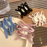 3Pcs Ribbon Bow Hair Clips for Girls Sweet HairPins Small
