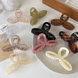 Sweet Acrylic Hair Claw Shark Clips Jelly Grab Clip Womens Girls Hairpins