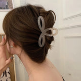 Sweet Acrylic Hair Claw Shark Clips Jelly Grab Clip Womens Girls Hairpins