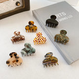 Mini Hair Claws Acetate Clips for Women