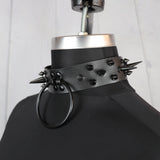 Gothic Leather Harness Choker Collar For Women Punk Choker