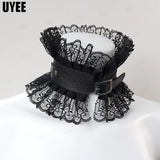 Punk Rivet Tassels Leather Collar Choker Necklace