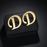 Personalized Name Stud Earrings Stainless Steel for Women Girls