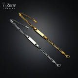 UZone Child Bracelet Stainless Steel NK Chain Birthday