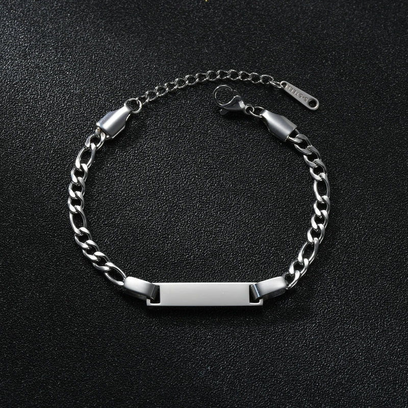 UZone Child Bracelet Stainless Steel NK Chain Birthday