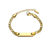 UZone Child Bracelet Stainless Steel NK Chain Birthday
