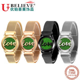 316L Stainless Steel Mesh Bracelet Charm Bracelet for Women