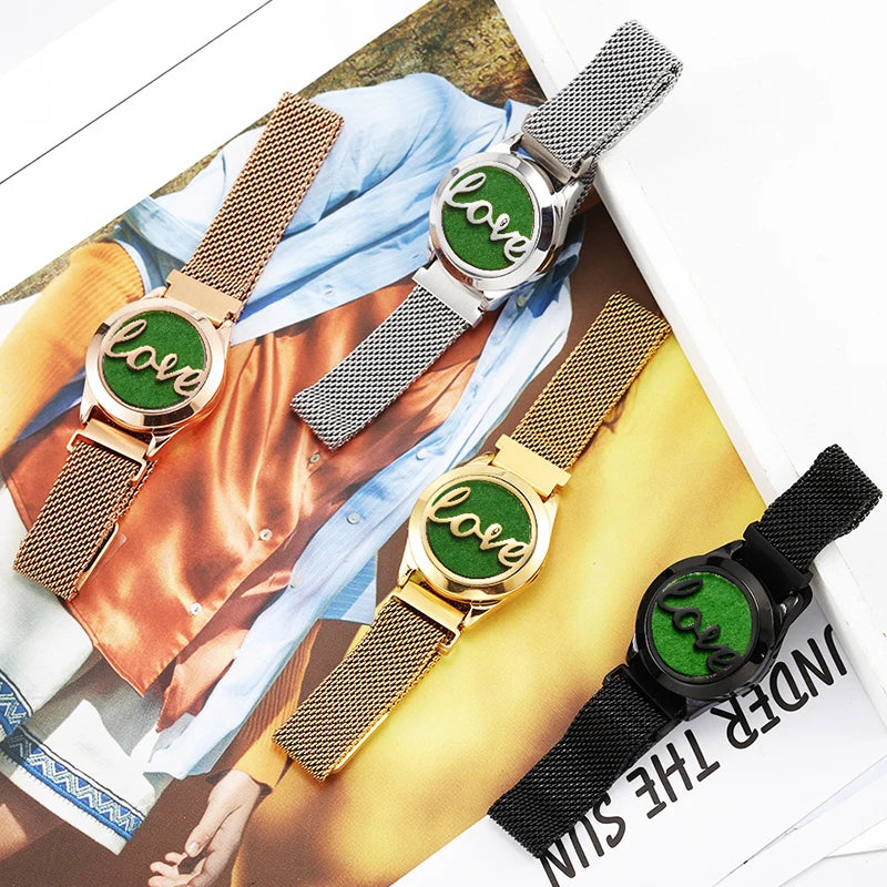 316L Stainless Steel Mesh Bracelet Charm Bracelet for Women