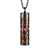 Ubelieve Aroma Necklace Stainless Steel Essential Oil Diffuser Pendant