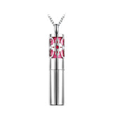 Ubelieve Aroma Necklace Magnetic 316L Stainless Steel Perfume Locket Pendant