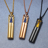 Vintage Angle Wings Necklace Aroma Diffuser Perfume Locket Pendant