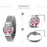 Colorful Stainless Steel Mesh Watch Bracelets For Women Men