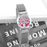 Colorful Stainless Steel Mesh Watch Bracelets For Women Men