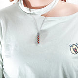 Ubelieve Oil Diffuser Necklace Aromatherapy Pendant 316L Stainless Steel