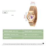 316L Stainless Steel Mesh Bracelet for Men Women