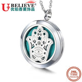 Ubelieve Aromatherapy Necklace Perfume Locket Pendant