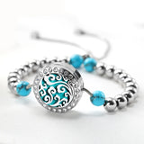 Ubelieve Essential Oil Diffuser Bangles Charm Bracelet Stainless Steel