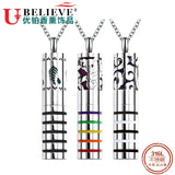 Ubelieve Essential Oil Necklace Diffuser Aromatherapy Pendant