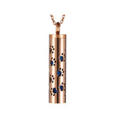 Ubelieve Stainless Steel Aromatherapy Pendant Necklace