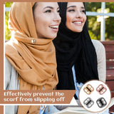 Uclio 8Pcs Hijab Magnetic Pins Small Safety Magnetic Hijab Pins