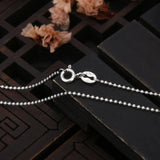 925 Sterling Silver Thin Chains Necklace for Women