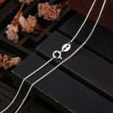 925 Sterling Silver Thin Chains Necklace for Women