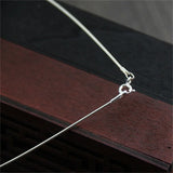 925 Sterling Silver Women Torques Statement Necklaces Jewelry Accessories