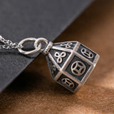 Thai Silver MINI Pendant for Women Retro Dress Jewelry