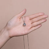 Thai Silver MINI Pendant for Women Retro Dress Jewelry