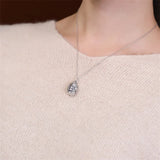 Real 990 Silver Elephant Pendant Buddha Necklace