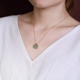 Cat Pendant 925 Sterling Silver Cat Jewelry Hotan Jade