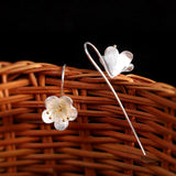 Personalized Little Flowers Earrings 925 Silver Brincos