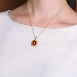 Natural Pearls Pendant Necklace 925 Silver