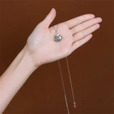 Thai Silver Money Bag Necklace 925 Silver Tassel Pendant