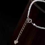 925 Silver Gemstone Bracelet with Natural Amber Beads