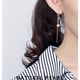 925 Silver Freshwater Pearls Spiral Earrings for Women