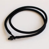 8MM Natural Agate Rope Chain Unisex Necklace C131